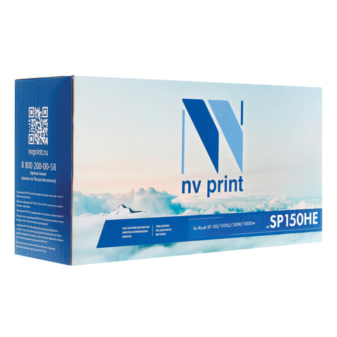 Картридж лазерный NV PRINT (NV-SP150HE) для RICOH SP150/SP150w/SP150SU/SP150SUw, ресурс 1500 стр.