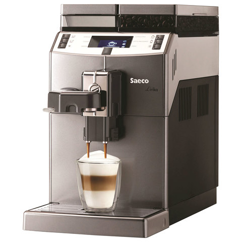 Кофемашина SAECO LIRIKA Cappuccino,1850 Вт, объем 2,5 л, емкость для зерен 500 г, автокапучинатор, серебристый, 10004768