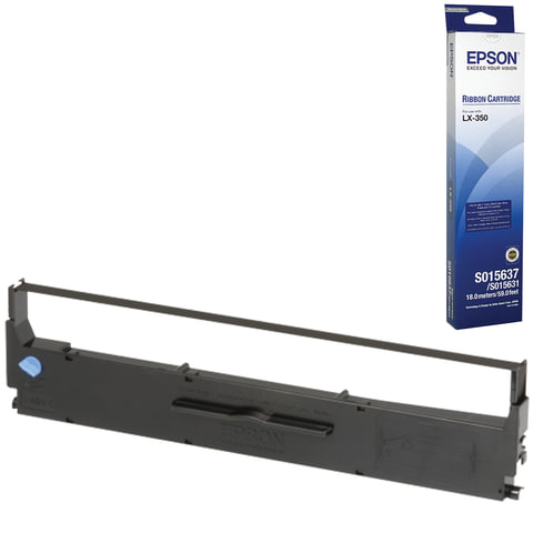 Картридж матричный EPSON (C13S015637BA) LX-350/LX-300, оригинальный