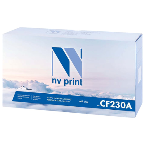 Картридж лазерный NV PRINT (NV-CF230A) для HP LaserJetPro M227fdw/M227sdn/M203dn, ресурс 1600 стр.