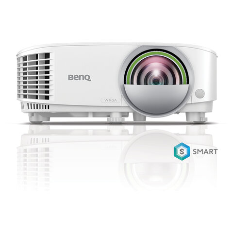 Проектор BENQ EW800ST, DLP, 1280x800, 16:10, 3300 лм, 20000:1, короткофокусный, 2,6 кг, 9H.JLX77.14E