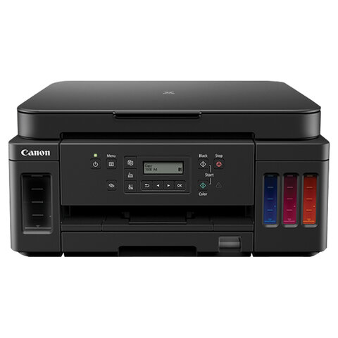 МФУ струйное CANON PIXMA G6040 "3 в 1" А4, 13 стр./мин, 4800х1200, ДУПЛЕКС, Wi-Fi, сетевая карта, СНПЧ, 3113C009