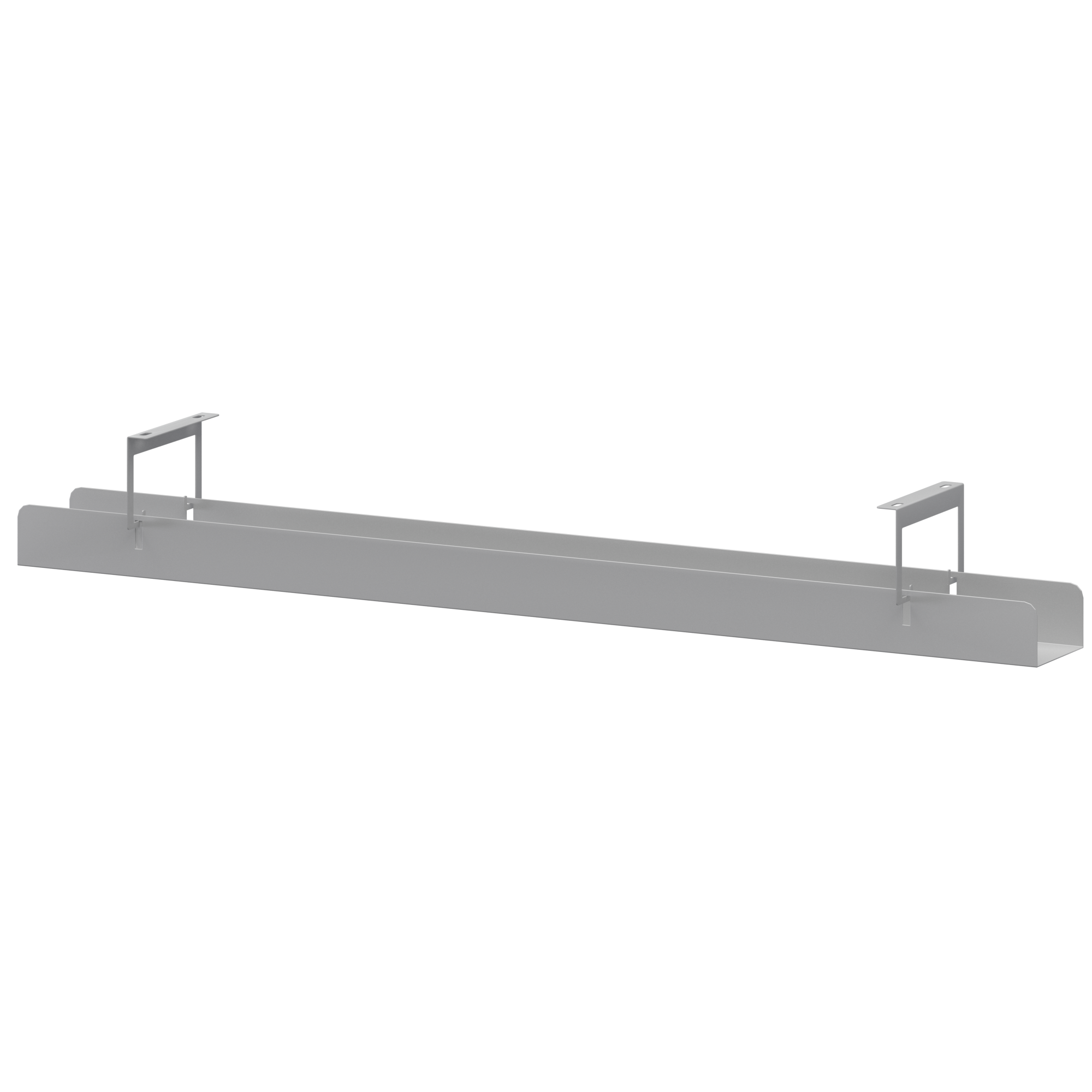 Кабель-канал для столов Смарт MK-0160.Ф Металлик