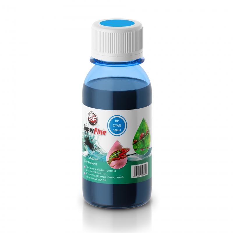 Чернила HP Dye ink (водные) универсальные 100 ml cyan SuperFine